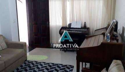Sobrado com 3 dormitórios à venda, 173 m²  - Jardim Las Vegas - Santo André/SP
