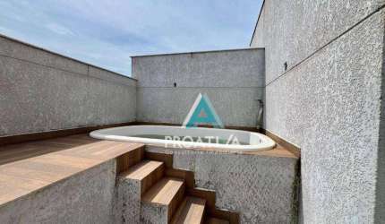 Sobrado com 3 dormitórios à venda, 140 m² por R$ 860.000,00 - Campestre - Santo André/SP