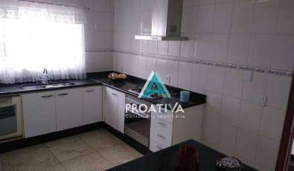 Sobrado com 3 dormitórios à venda, 122 m²- Campestre - Santo André/SP