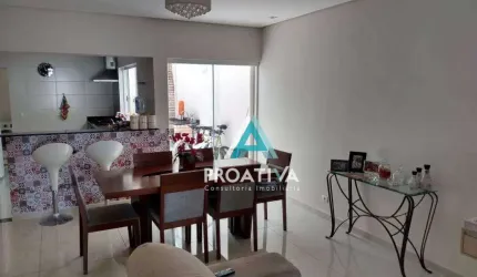 Sobrado com 3 dormitórios à venda, 203 m² por R$ 1.300.000,00 - Jardim - Santo André/SP