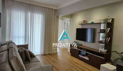 Apartamento com 2 dormitórios à venda, 77 m² - Vila Bastos - Santo André/SP