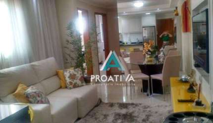 Cobertura com 2 dormitórios à venda, 100 m² - Parque das Nações - Santo André/SP