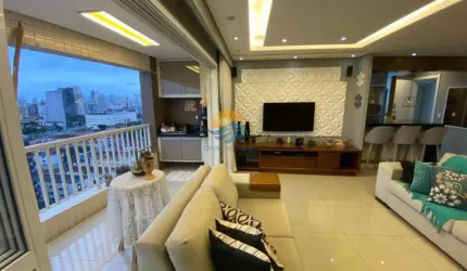 Apartamento com porteira fechada a venda em Santos