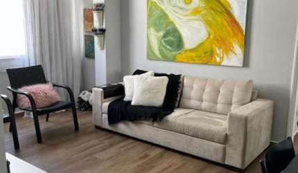 Apartamento a venda na rua Casper Líbero em Santos