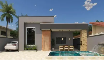 Casa com 3 dormitórios, sendo 1 suíte, no Grandesp em Itanhaém / SP