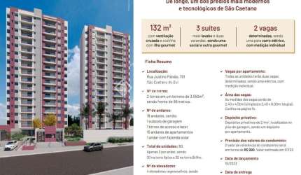 Apartamento com 3 quartos à venda na Rua Justino Paixão, 701, Jardim São Caetano, São Caetano do Sul, 132 m2 por R$ 1.594.000
