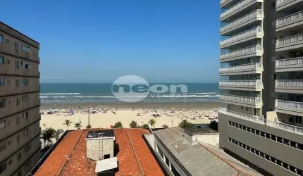 Apartamento com 1 quarto à venda na Rua Eponina, 60, Aviação, Praia Grande, 42 m2 por R$ 249.000