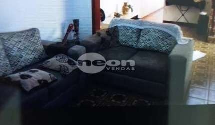 Casa em condomínio fechado com 4 quartos à venda na Rua Itaipava, 450, Parque Jaçatuba, Santo André, 180 m2 por R$ 600.000