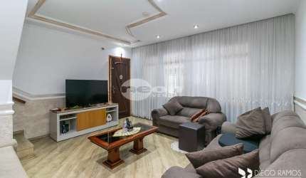 Casa em condomínio fechado com 2 quartos à venda na Rua Arapoti, 112, Vila Curuçá, Santo André, 123 m2 por R$ 745.000