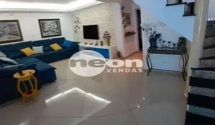 Casa em condomínio fechado com 4 quartos à venda na Rua Basiléia, 1023, Parque Novo Oratório, Santo André, 300 m2 por R$ 852.000