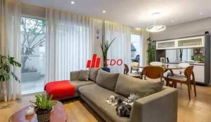 Casa em Condomínio de Luxo em São Paulo-SP: 3 quartos, 1 suíte, 3 salas, 3 banheiros, 2 vagas - Jardim Monte Kemel, 126m².