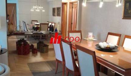 Apartamento a venda na Vila Andrade, São Paulo-SP: 04 Quartos, sendo 03 Suítes, 3 Salas, 05 Banheiros, 2 Vagas - 143m² dep-de empregada