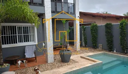 Sobrado para Venda em Itanhaém, Jardim Grandesp, 3 dormitórios, 3 suítes, 5 banheiros, 5 vagas