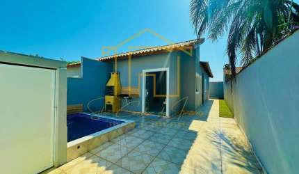 Casa para Venda em Itanhaém, Bopiranga, 2 dormitórios, 1 suíte, 2 banheiros, 2 vagas