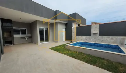 Casa para Venda em Itanhaém, Campos Elíseos, 2 dormitórios, 1 suíte, 3 banheiros, 3 vagas