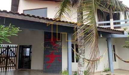 Sobrado para Venda em Itanhaém, Balneário Tupy, 3 dormitórios, 1 suíte, 2 banheiros, 3 vagas