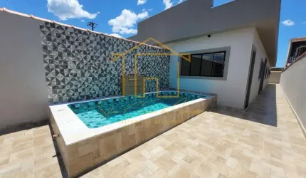 Casa para Venda em Itanhaém, Jardim Grandesp, 3 dormitórios, 2 suítes, 3 banheiros, 2 vagas