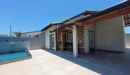 Casa para Venda em Itanhaém, Bopiranga, 2 dormitórios, 1 suíte, 3 banheiros