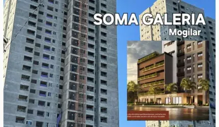 Apartamento para Venda em Mogi das Cruzes, Vila Mogilar, 2 dormitórios, 1 suíte, 2 banheiros, 1 vaga