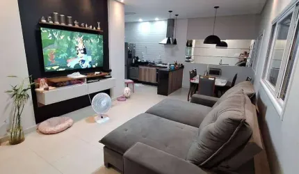 Casa a venda com 3 quartos(suite com closet), 120 m² por R$ 700.000 - Villa Branca - Jacareí/SP