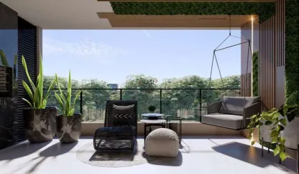 3 suites, 4 vagas, na rua mais charmosa de Curitiba