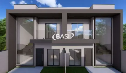 Sobrado com 3 quartos sendo 1 suite, a venda no Xaxim