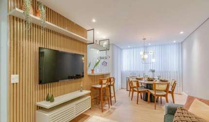 LINDO APTO TOTALMENTE MOBILIADO COM 3 DORMITORIOS NO BIGORRILHO, PRONTO PARA MORAR, PARCELAMENTO COM A CONSTRUTORA!