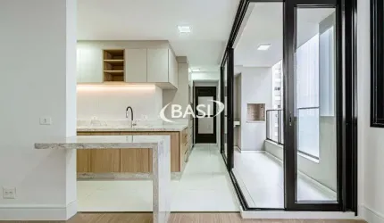 APTO NOVO NO BIGORRILHO, PRONTO PARA MORAR, 3 DORMITORIOS,  SACADA GOURMET, COZINHA COM ARMARIOS, 2 VAGAS - ED. JARDIM CHAMPAGNAT