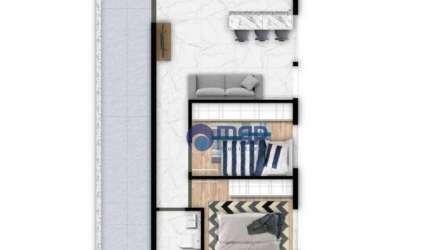 Apartamento com 2 dormitórios à venda, 41 m² por R$ 270.000,00 - Vila Mazzei - São Paulo/SP