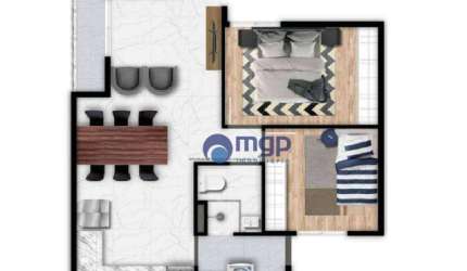 Apartamento com 2 dormitórios à venda, 54 m² por R$ 295.000,00 - Vila Mazzei - São Paulo/SP