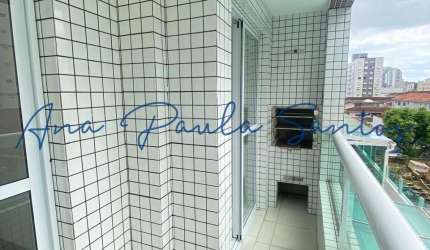 OPORTUNIDADE PALÁCIO DE SINTRA! Charmoso e funcional apartamento de 2 dorms (1 suíte) com varanda gourmet a venda no Campo Grande em Santos – SP