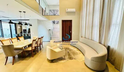 Oportunidade Casa Alto Padrão Condomínio Sun Lake 4 quartos Amplas Salas Integradas ao Gourmet Completa e Decorada Moderna e Sofisticada Piscina/Spa