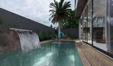 Casa Sobrado em Condomínio Fechado com Piscina Aquecida, Londrina PR.