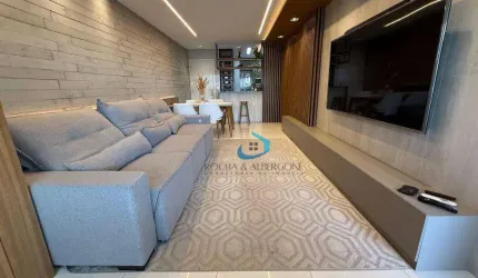 Lindo Apartamento Ed. Chelsea Tower Gleba Palhano Andar Alto Face Norte Decorado  3 quartos sendo 1 suite screenglass planejados eletro e eletrônicos
