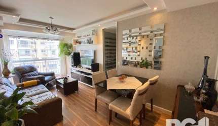 Apartamento de 2 dormitórios com suíte, churrasqueira, 2 vagas, condomínio com i