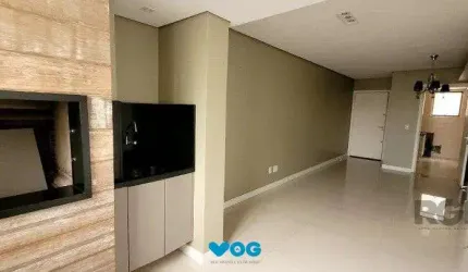 Apartamento a venda 2 dormitórios com churrasqueira, 1 suite, elevador e garagem