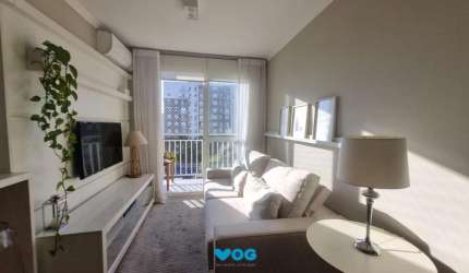 Apartamento para Venda - 56m², 2 dormitórios, sendo 1 suites, 1 vaga - Jardim It