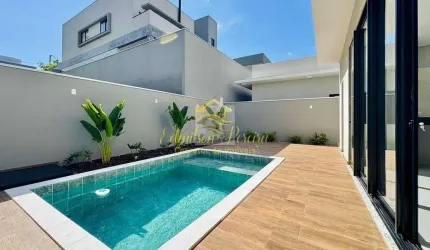 Sobrado à venda 3 quartos sendo 3 suítes no condomínio Tauá Aranguá zona leste de Londrina, PR