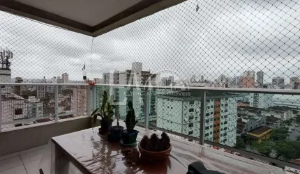 Apartamento com 2 quartos, Campo Grande, Santos - R$ 929 mil, Cod: 4364