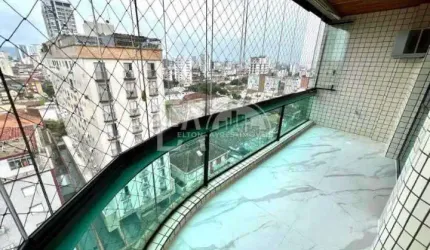 Apartamento com 3 dorms, Embaré, Santos - R$ 1.1 mi, Cod: 4710