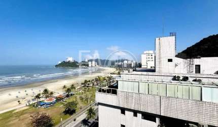 Apartamento com 1 quarto, Itararé, São Vicente - R$ 222 mil, Cod: 5805