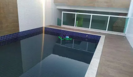 Casa para Venda em Santos, Aparecida, 4 dormitórios, 4 suítes, 5 banheiros, 2 vagas