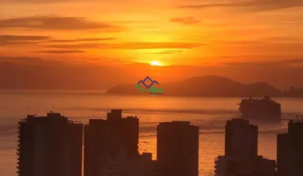 Apartamento para Venda em Santos, Ponta da Praia, 2 dormitórios, 1 suíte, 2 banheiros, 2 vagas