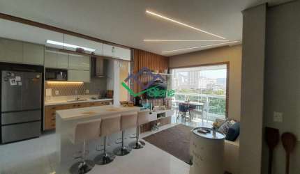 Apartamento para Venda em Santos, Gonzaga, 2 dormitórios, 1 suíte, 3 banheiros, 2 vagas