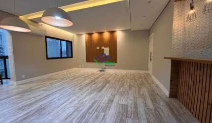 Apartamento para Venda em Santos, Boqueirão, 3 dormitórios, 2 suítes, 2 banheiros, 2 vagas