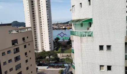 Apartamento para Locação em Santos, Ponta da Praia, 1 dormitório, 1 banheiro, 1 vaga