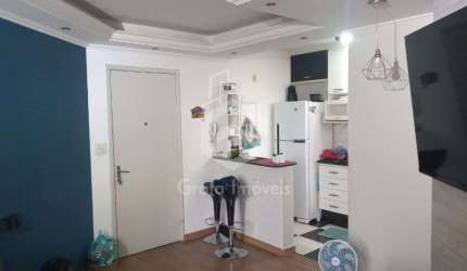 Apartamento em Fazenda do Carmo, 2 dorms, 1 vaga, 49m2