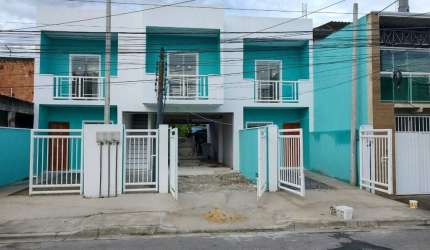 Casa Duplex para Venda em Nova Iguaçu, Cabuçu, 2 dormitórios, 2 banheiros, 1 vaga