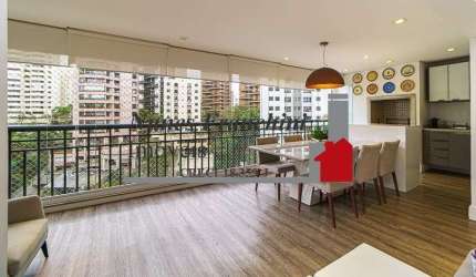 Apartamento com 3 quartos à venda na Rua Deputado João Sussumu Hirata, 650, Vila Andrade, São Paulo, 141 m2 por R$ 1.650.000
