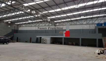 Barracão / Galpão / Depósito com 1 sala para alugar na Rua Atílio Thomazzi, 203, Laranjeiras, Caieiras, 800 m2 por R$ 20.000